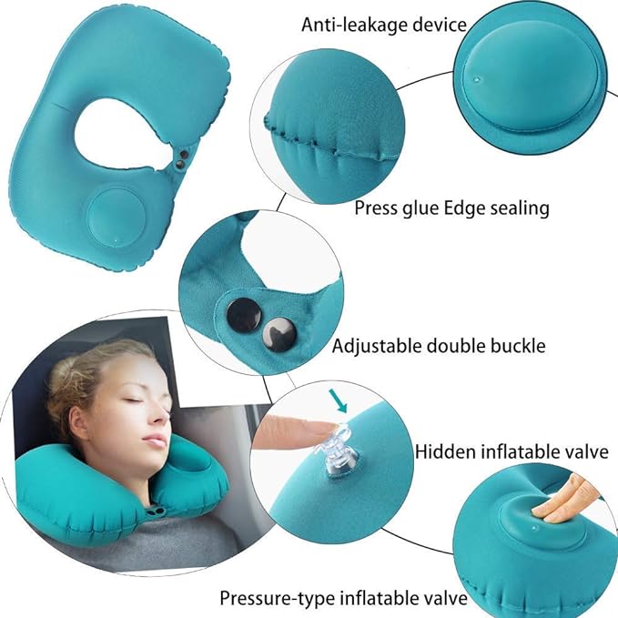 CloudRest™ Inflatable Travel Pillow