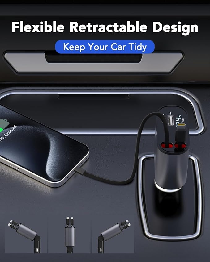 ChargeFlex™ 4-in-1 Car Charging Solution