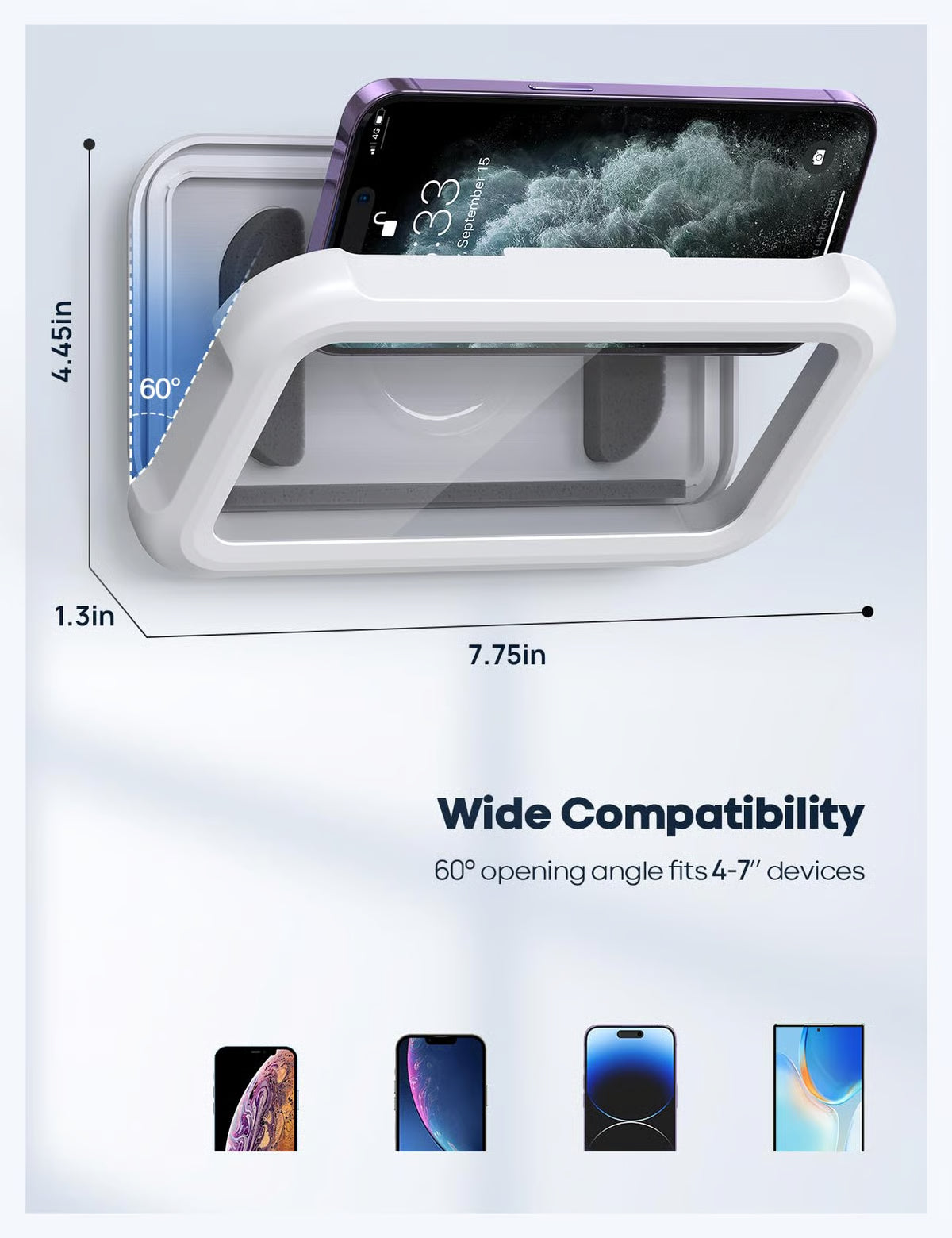 AquaView™ – Clear view, even in the shower