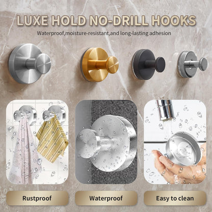 ModeVista GripLock™ Drill-Free Suction Hooks