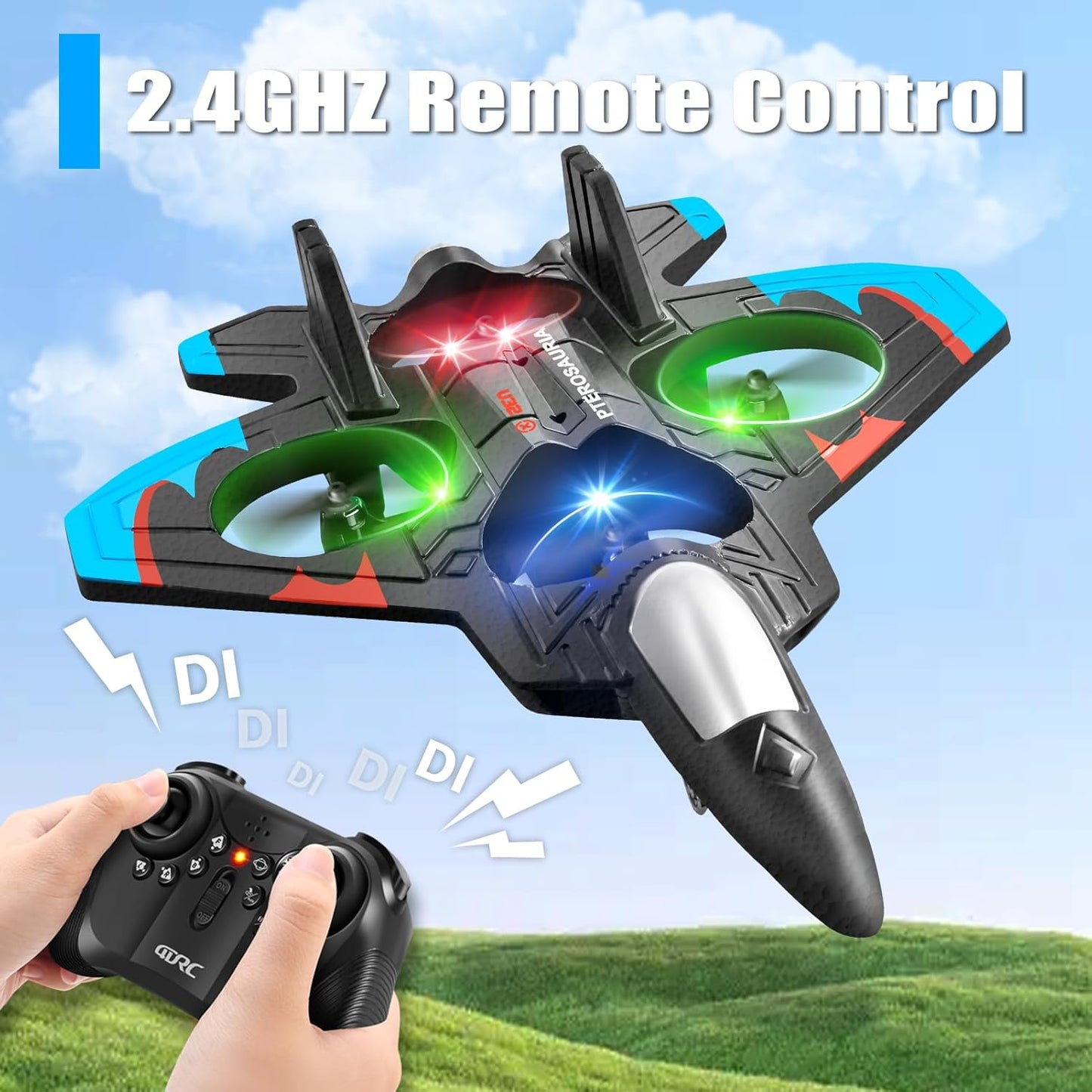 ThunderJet™ Pro – Easy-to-Fly RC Fighter Plane
