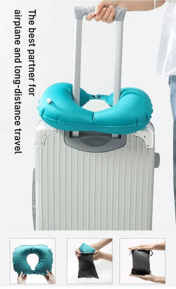 CloudRest™ Inflatable Travel Pillow