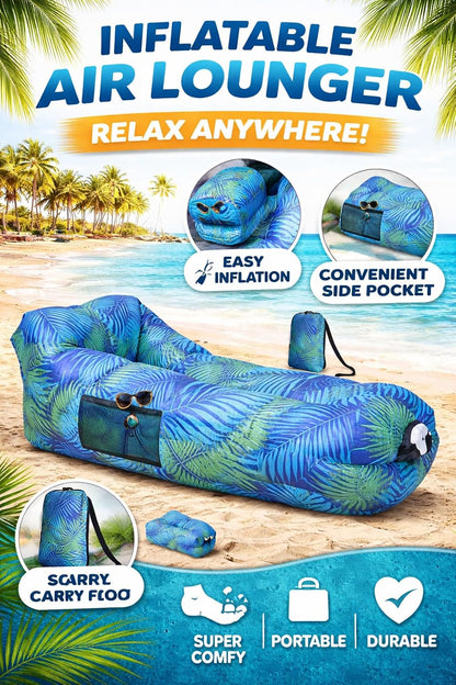 AirLounge Pro™ — No Pump. No Effort. Just Relax.