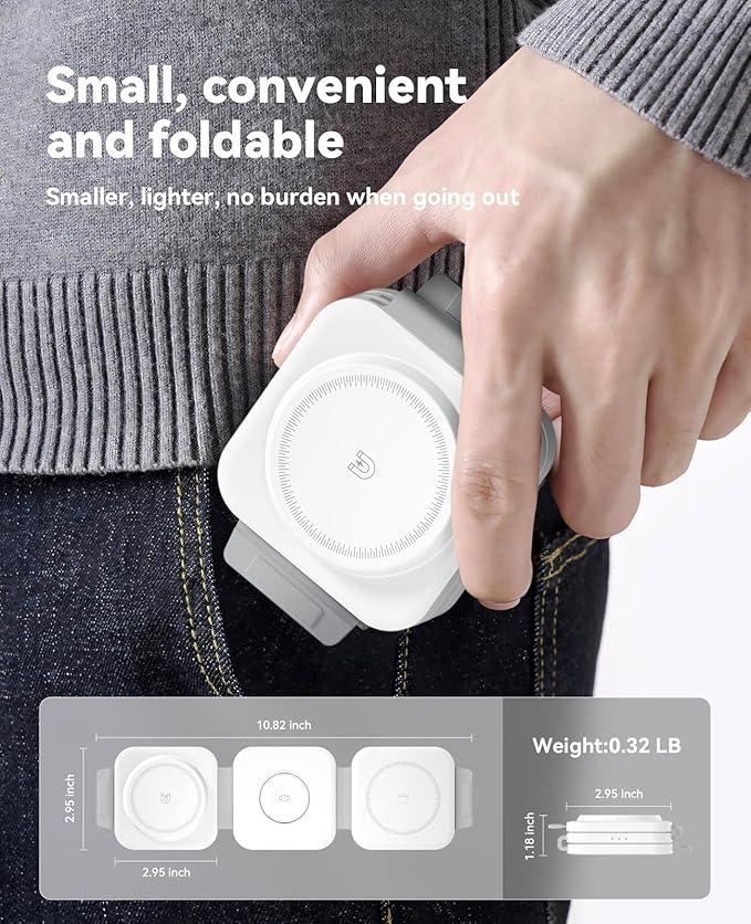 ChargeNest™ – 3in 1 Fast & Foldable Dock