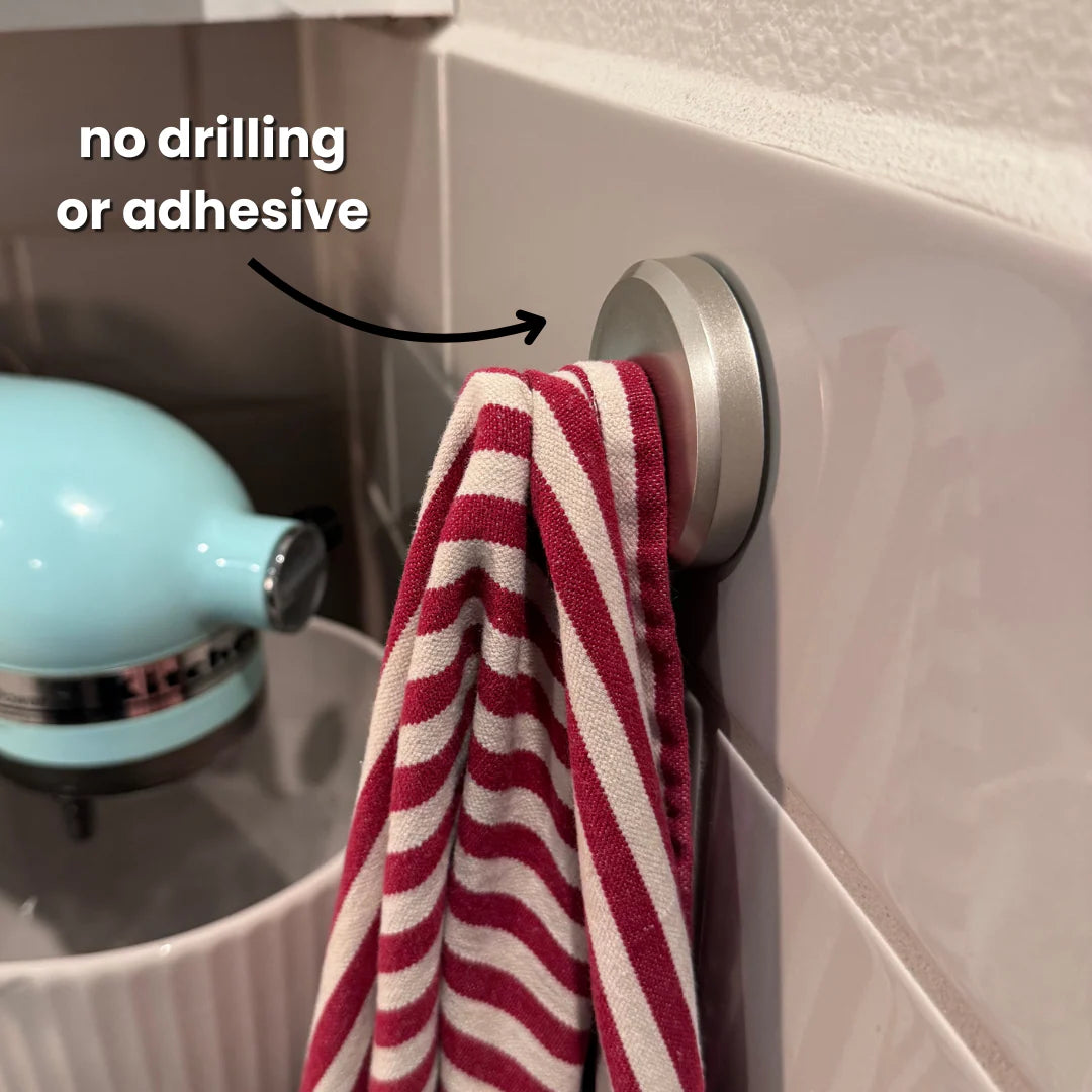 ModeVista GripLock™ Drill-Free Suction Hooks
