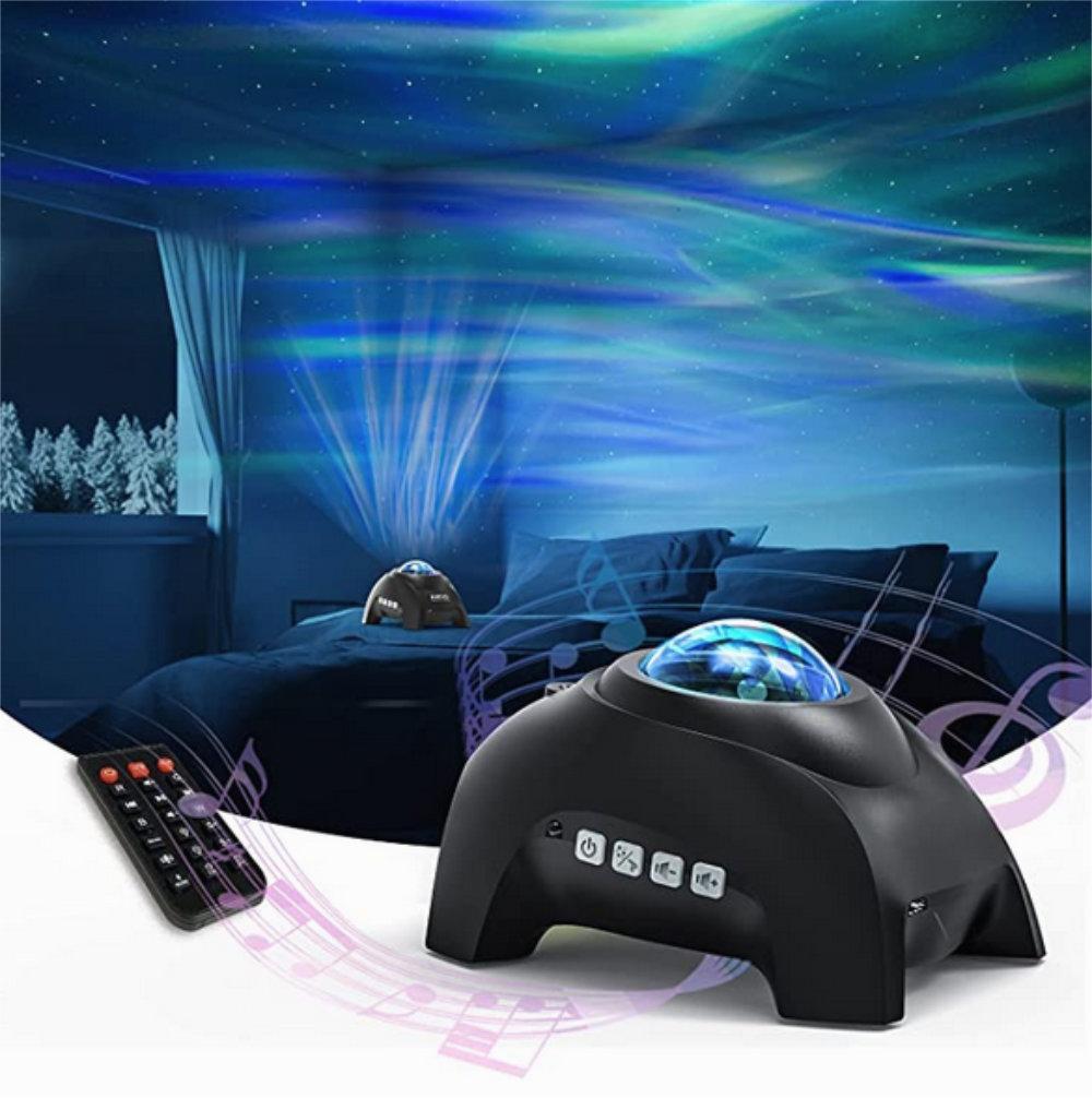 AuroraDream™ – Northern Lights Projector with Bluetooth Speaker