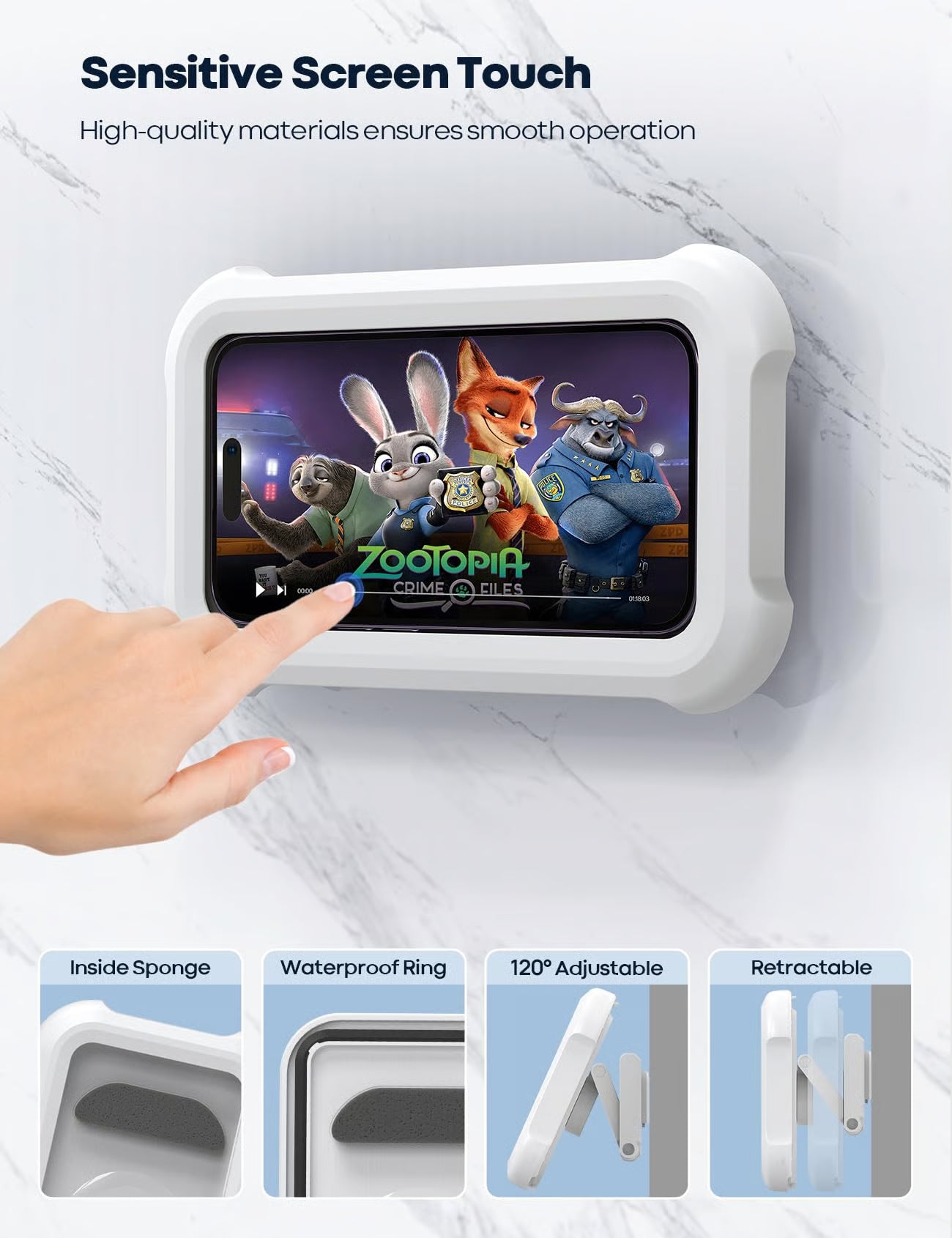 AquaView™ – Clear view, even in the shower